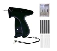 PISTOFIX L'original PISTOFIX - pistolet de couture portable avec aiguille fine 5 mm - Idéal pour réparer vêtements et ourlets à domicile (Noir,2 pièces)