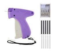 PISTOFIX L'original PISTOFIX - pistolet de couture portable avec aiguille fine 5 mm - Idéal pour réparer vêtements et ourlets à domicile (Violet,2 pièces)