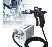 Pistolet À Air Antistatique 4,6 KV, Éliminateur D'électricité Statique Avec Crochet, Vanne De Régulation Du Volume D'air, Buse D'admission D'air De 8 Mm, Générateur Haute Tension Pour Réparation