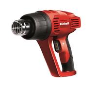 Einhell Décapeur thermique TH-HA 2000/1 (2000 W, Position stable assurée) Livré avec grattoir à peinture, buse large, buse à réflecteur, buse à jet plat, buse de réduction