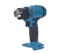 Pistolet À Air Chaud Électrique 1200W, De Soudage Film Thermorétractable En Plastique Sans Fil Avec Buse For Batterie Rechargeable 18V Moteur Haute Performance(Without Battery)