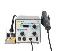 Pistolet à air chaud numérique ESD QUICK/SUNSHINE 705 + station de soudure BGA, station antistatique, soudure, réparation de téléphone portable