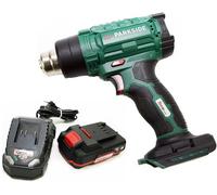 Pistolet à air chaud sans fil 20 V PHLGA 20-Li C2 avec 3 buses (1 batterie 2 Ah)