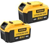 Pistolet à air chaud sans fil, 20V Lithium-Ion, capacité 9,0Ah, 2BAT