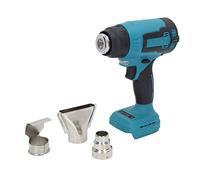 Pistolet à air Chaud sans Fil Puissant Outil Thermique 18 V température à 2 Niveaux 380 ℃ Chauffage Rapide avec buse de concentrateur réflecteur pour la réparation Artisanale des