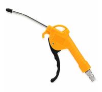 Pistolet à air comprimé avec buse coudée de 10,2 cm de long, outil de nettoyage pneumatique pour atelier, garage