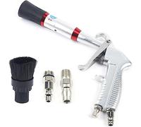 Pistolet à air comprimé industriel Kit De Pistolet À Air Comprimé, Pistolet À Air Comprimé For Compresseur De Voiture Auto SUV Pistolet À Air Sec Pistolet De Nettoyage Pneumatic Spray Dirt Washing, Ou