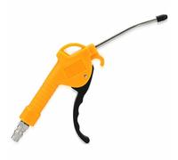 Pistolet à air comprimé pour enlever la poussière avec buse longue coudée en acier inoxydable de 10,2 cm, accessoires pour le nettoyage