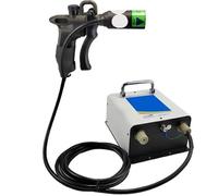 Pistolet à air ionique antistatique,pistolet à poussière statique industriel,pistolet à air ionisant,pistolet électrostatique éliminateur d'électricité statique avec générateur haute tension 4,6/10 kV