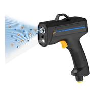Pistolet à air ionisant antistatique, pistolet à air ionisant portatif, pistolet antistatique, souffleur ionique avec lumière LED de détection de poussière, aiguilles ioniques intégrées PulseType