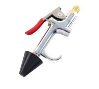 Pistolet à air pour compresseur, souffleur d'air en acier inoxydable avec réglage de la pression, pression de fonctionnement maximale de 90 psi, raccords en laiton, levier d'interrupteur à pouce