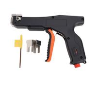 Pistolet à attache de câble en acier inoxydable, longueur réservée réglable à verrouillage automatique, outil de coupe en métal de serrage automatique pour l'électricité