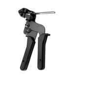 Pistolet à attache de câble en acier inoxydable, outil de fixation for largeur de culture 25mm épaisseur 1.2mm, outil manuel de serrage, Tension de coupe polyvalente(Cable Tie Tool 1.0)