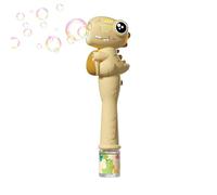 Pistolet A Bulle - Électrique Machine À Bulles pour Enfant, Dinosaures avec Lumières Et Solution D'Bulles 8,5x29,4 Cm Fabricant De Bulless Jouet Exterieur Enfant【Alimentée par Piles Durable ET sur 】