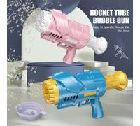 Pistolet À Bulles Automatique 2 En 1 Pour Enfants, Jouets Pour L'été, Machine À Bulles D'eau Et De Savon Électrique, Cadeau Idéal