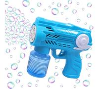 Pistolet à bulles automatique avec solution à bulles - Jouet à bulles - 10 000 + bulles / minute - Pour adultes et enfants - Cadeau d'anniversaire