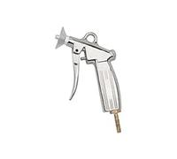 Pistolet à bulles avec plaque de protection, fonte d'aluminium nickelée, plage de température de -10 °C à 50 °C, PN max. 10 bar, douille LW 6