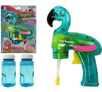 Pistolet à bulles de savon Flamingo bleu