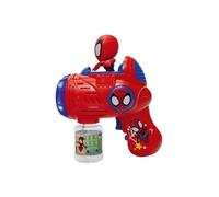 Pistolet à bulles LEXIBOOK Spidey Bubble Gun 3 ans et + Bleu Effets savon, sons et lumières