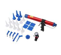 Pistolet à calfeutrer 600 ml, dispositif de calfeutrage à air, injection uniforme de colle, outil de mastic, buse de colle en verre, grattoir, outils de couture G1/4, pistolet à