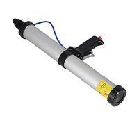 Pistolet à calfeutrer pneumatique 600 ml, applicateur de calfeutrage à air comprimé, outil robuste en alliage daluminium avec poignée ergonomique, 0-123 psi