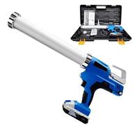 Pistolet À Calfeutrer Sans Fil, Alimenté Par Batterie Li-ion 21 V, 6 Vitesses Réglables, Idéal For Le Scellement Et Le Remplissage.(Twobatteries)