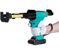 Pistolet à calfeutrer sans fil, outil adhésif manuel à double tube pour sceller, remplir et isoler les petits espaces