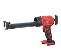 Pistolet à Calfeutrer sans Fil, Pistolet à Calfeutrer électrique sans Goutte à 4 Vitesses Rechargeables 20 V, avec Lumière LED, pour les Rénovations Domiciliaires, le Remplissage