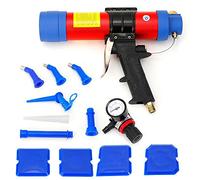 Pistolet à cartouche pneumatique à air comprimé - Distributeur de cartouches - Pistolet en silicone - 310 ml - 6 bars - Pistolet à air à cartouche