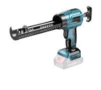 Pistolet à Cartouche Sans Fil 21V, pistolet à colle électrique 300ML,vitesse réglable, pistolet à cartouche sans fil pour portes et fenêtres, pistolet à verre, machine à coudre (Sans batterie)