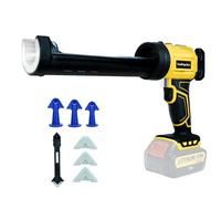 Pistolet à Cartouche Sans pour DeWalt 20V batterie Max avec lumière LED et 4 vitesses réglables Pour la réparation des carreaux de sol et l'étanchéité des plans de travail de cuisine.