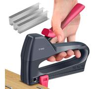 Pistolet à clouer à bois - Outil de clouage compact et ergonomique - Pour réparation de meubles, assemblage de boîte en bois, projets de bricolage, présentations de clous muraux, outil à main léger et