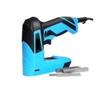 Pistolet à clous, 2 In 1 Electric Staple Gun Construction Stapler Nail For Diyer Homeowners Upholstery Renovation Electrical Tools