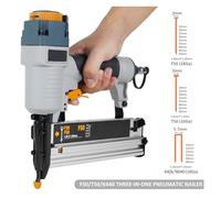 Pistolet à Clous, Air Nailer Carpenter Pneumatic Nail Tool T50 F50 440k 16ga/18ga Air Brads Nailer Nail Depth Adjustment Ergonomic And Lightweight