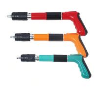 Pistolet à clous en acier manuel, outil de rivetage pour la fixation murale, le traitement des métaux, l'installation de plafond et la fixation des murs en béton, sans fil Rouge,Vert,JauneAlliage de f