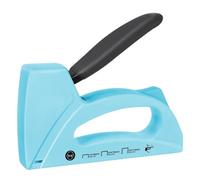 Pistolet À Clous For Le Travail Du Bois, Agrafeuse Légère For Tissus D'ameublement, Avec 1600 Agrafes JT21, For La Décoration De Maison, DIY Puissance De Frappe(Blue)