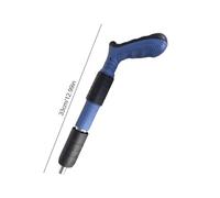 Pistolet à Clous, Manual Mini Nail Gun Wall Attachment Steel Nail Gun Metal Machining Rivet Gun Tools Adjustable Wall Attachment High Pressure Nail Gun(Blue A)