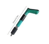 Pistolet à Clous, Manual Mini Nail Gun Wall Attachment Steel Nail Gun Metal Machining Rivet Gun Tools Adjustable Wall Attachment High Pressure Nail Gun(Groen)