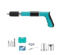 Pistolet À Clous Manuel Mini Artefact De Plafond Petit Canon En Acier Rivet Multifonction Cloueuse Pneumatique Outil Fixation Murale Domicile Forte pénétration(Package 2)