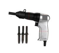 Pistolet à Clous, Pneumatic Rivet Gun Air Hammer Metal Handle Nailing Machine Fixed Semi-Hollow Rivet Heads Professional Tool(150s n 4 solid rods)