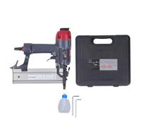 Pistolet à clous pneumatique pratique 2 en 1 pour le travail du bois, construction en alliage d'aluminium durable avec une capacité de 100 pièces 0,5 à 0,8 MPa