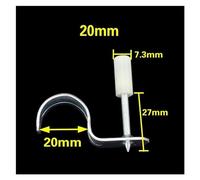 Pistolet à Clous, Wood Processing And Decoration Integrated Air Nailer Nail Gun Home DIY Installation Wall Fixing Rivet Gun Manual Tools(100 nails 20mm C)
