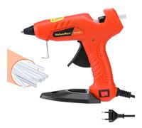 Pistolet a Colle Chaude 30W avec 20 Batons de Colle 7x100 mm ValueMax, Pistolet a Colle Electrique de Chauffage Rapide, Anti Ecoulement pour Reparation, Artisanat, DIY