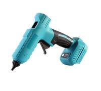 Pistolet à Colle Chaude Compatible avec Makita 18V batterie, 100W Pistolet à Colle avec 10 Bâtons de Colle (11mm), Chauffage Rapide, pour Réparation, Idéal pour le DIY, Bricolage (sans batterie)