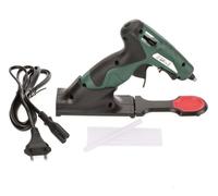 Glorex Pistolet à colle chauffante sans fil 12 W Vert avec station de charge