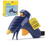 Pistolet à colle chaude sans fil Rapid EG Point pour Loisirs Créatifs & Bricolage | Buse de Précision | Pour Bâtons de Colle de Ø7mm | Chauffe Rapide en 5 Min | Support Intégré - (5001702)