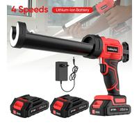 Pistolet à colle électrique, pistolet à colle pour verre, pistolet à calfeutrer, 4 vitesses, sans fil, portes et fenêtres, outil de collage électrique pour batterie Makita 18V No Battery