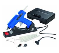 Pistolet à colle électrique sans fil rechargeable 25W avec 6 bâtons de colle - kit valisette - KEMPER - 70990