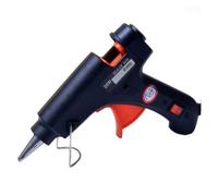 Pistolet À Colle En Silicone Chaud 20W, Avec Bâtons De 7mm, Mini Pistolets Industriels, Température Thermique Domestique, For Bricolage, Artisanat Et Arts Chauffage Rapide(Black)