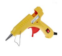 Pistolet À Colle En Silicone Chaud 20W, Avec Bâtons De 7mm, Mini Pistolets Industriels, Température Thermique Domestique, For Bricolage, Artisanat Et Arts Chauffage Rapide(Yellow)
